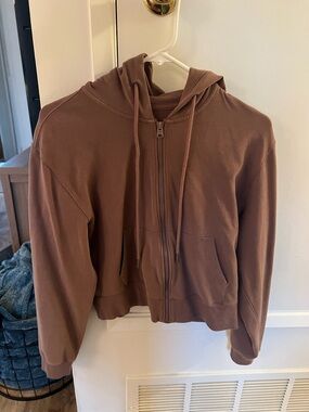 Abercrombie & Fitch Soft A&F Zip-Up Hoodie